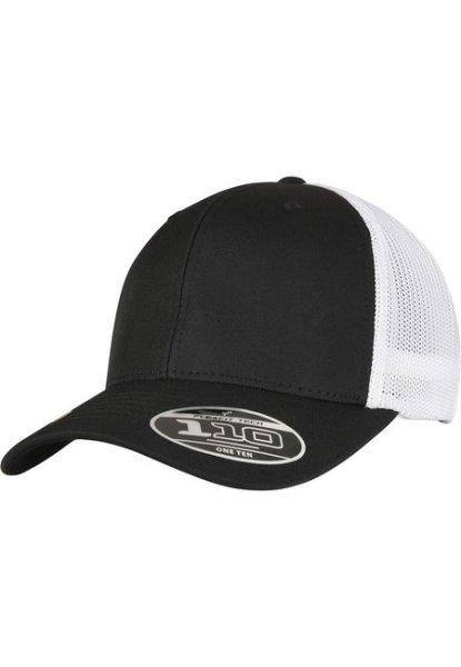 Urban Classics FLEXFIT 110 RECYCLED CAP 2-TONE black/white