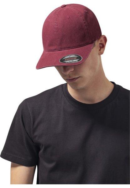 Urban Classics Flexfit Garment Washed Cotton Dad Hat maroon