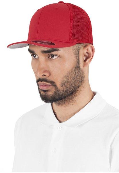 Urban Classics Flexfit Mesh Trucker red