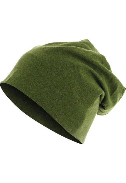 Urban Classics Heather Jersey Beanie limegreen