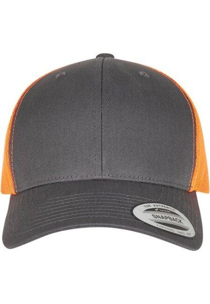 Urban Classics Retro Trucker 2-Tone charcoal/neon orange