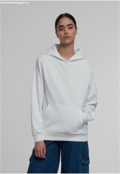 Urban Classics Ladies Loose Light Brushed Fleece Hoody white