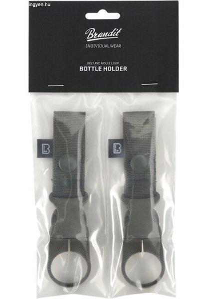 Brandit Belt and Molle Loop Bottle Holder 2 Pack olive