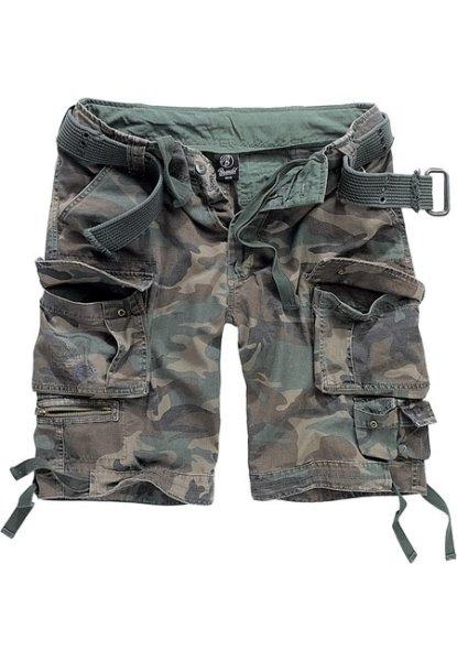 Brandit Savage Vintage Cargo Shorts olive camo