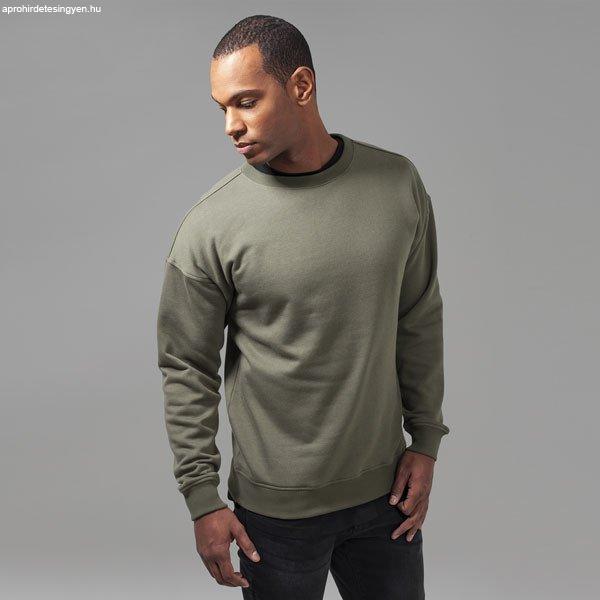 Férfi pulóver Urban Classics Sweat Crewneck olive