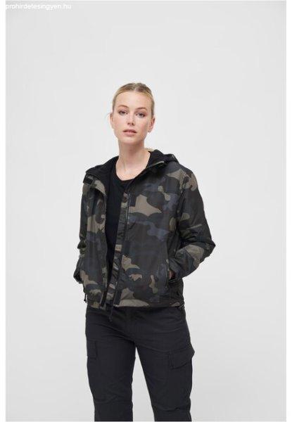 Brandit Ladies Windbreaker Frontzip darkcamo