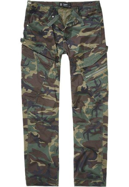 Brandit Adven Slim Fit Cargo Pants woodland