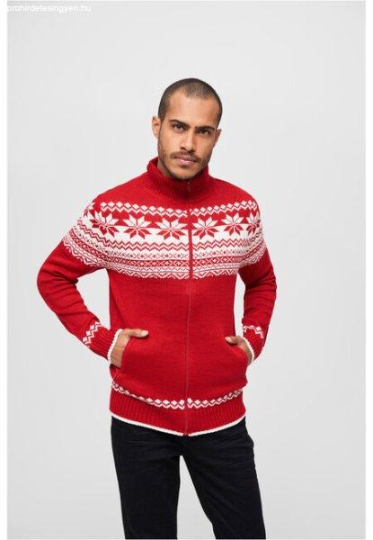 Brandit Cardigan Norweger red