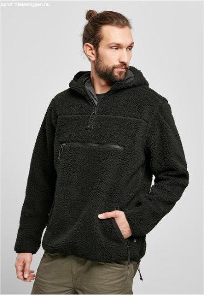 Brandit Teddyfleece Worker Pullover Jacket black