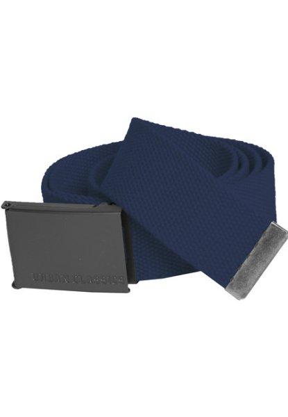 Urban Classics Canvas Belts navy