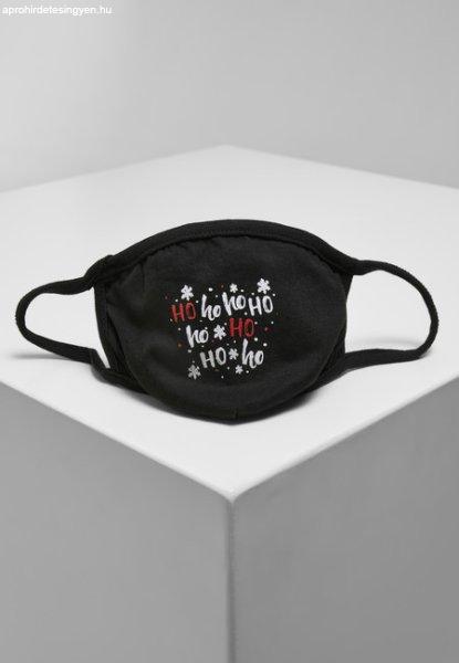 Urban Classics Ho Ho Ho Face Mask black