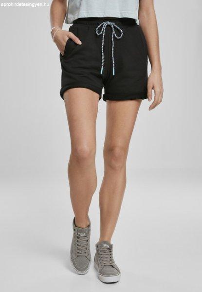 Urban Classics Ladies Beach Terry Shorts black