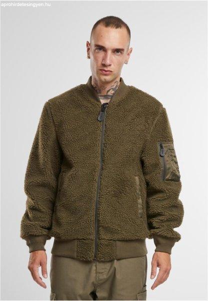 Brandit MA1 Sherpa Jacket olive