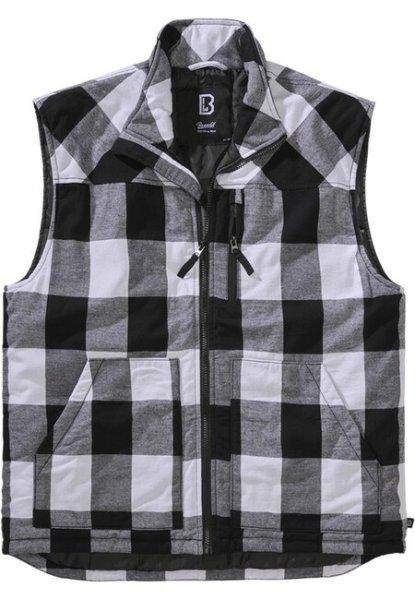 Brandit Lumber Vest white/black