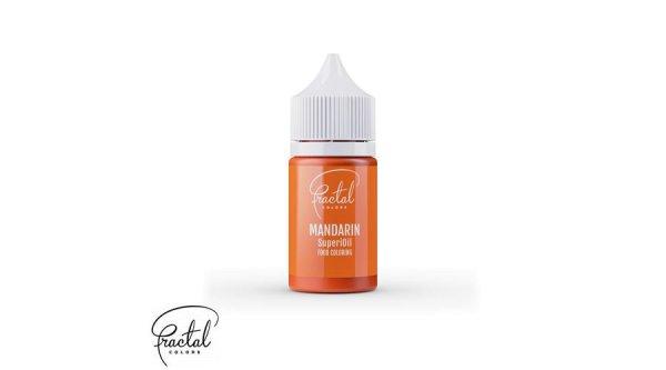 Mandarin Fractal SuperiOil olajbázisú ételfesték 30 g