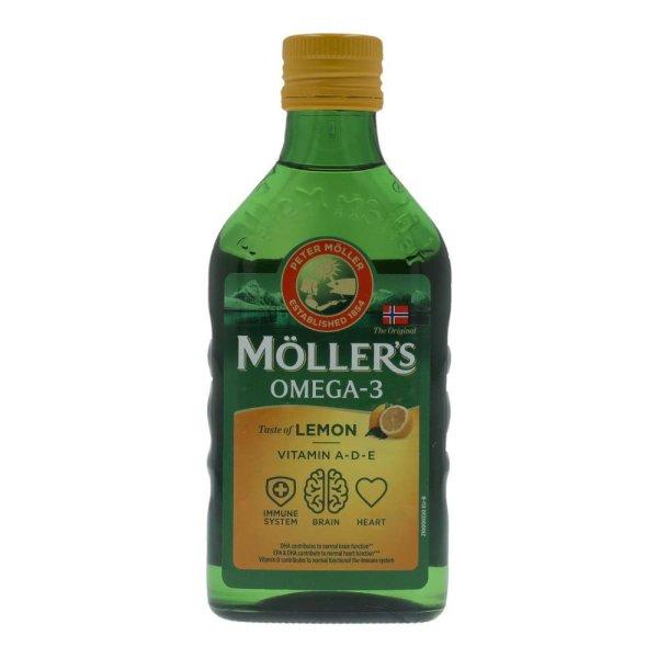 MÖLLERS TŐKEHALMÁJ OLAJ CITROM 250ML