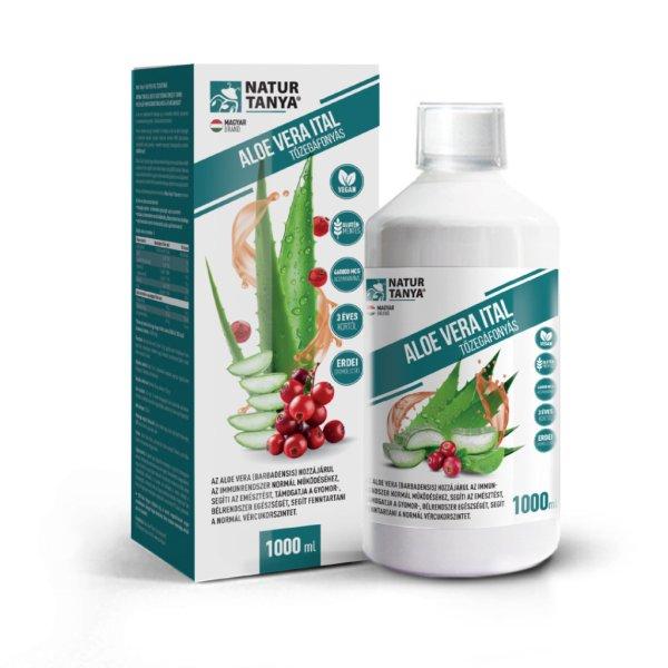 Natur Tanya aloe vera ital tőzegáfonyás 1000 ml