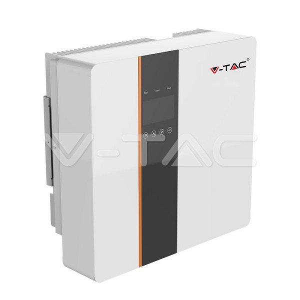 3.6kW Egyfázisú, hibrid napelem inverter,hálózati be-/ki kapcsolóval 3 év
garancia IP65 (V-TAC)