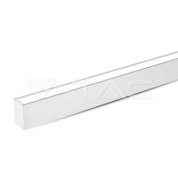 LED Lineáris lámpatest SAMSUNG Chip 40W függesztékkel, fehér szín 6400K
1200x35x67mm (V-TAC)