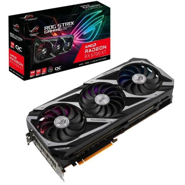 ASUS ROG STRIX RX 6700 XT GAMING OC 12GB használt videokártya