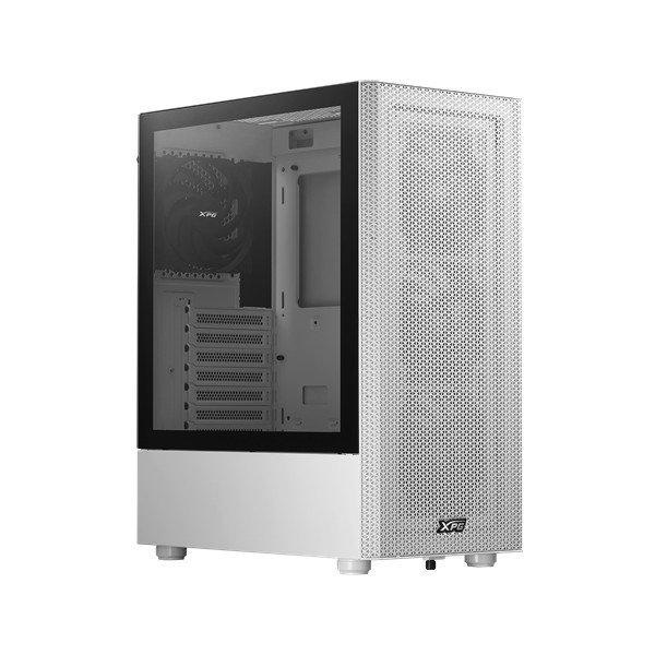 ADATA XPG Ház Midi ATX Valor MESH, 4x120mm ventilátor, Tápegység nélkül,
üvegfalú, fehér