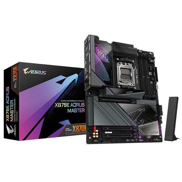 GIGABYTE Alaplap AM5 X870E AORUS MASTER AMD X870, ATX