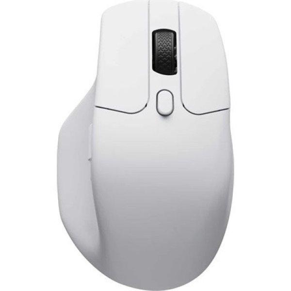 Keychron M6 optikai USB / Bluetooth / vezeték nélküli egér fehér