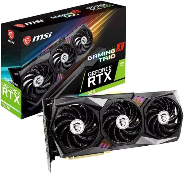 MSI RTX 3070 GAMING X TRIO 8GB használt videokártya