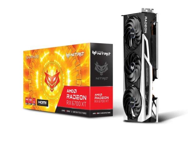 Sapphire Nitro+ RX 6700 XT 12GB használt videokártya