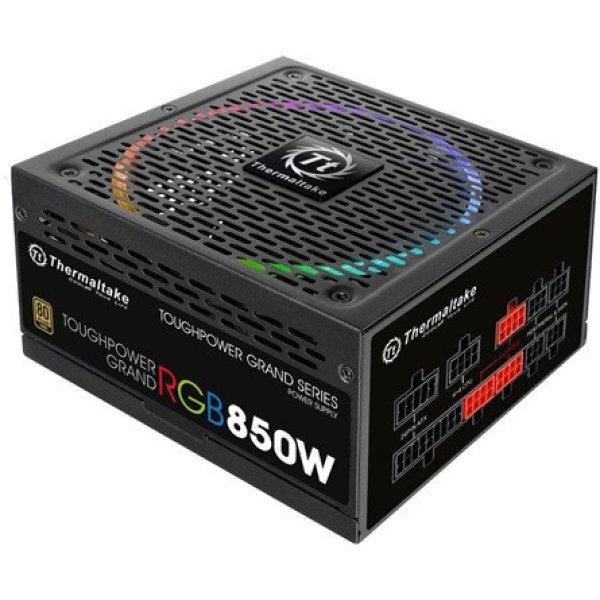 Thermaltake Toughpower Grand RGB ATX desktop tápegység 850W 80+ Gold BOX
(Csomagolás sérült!)