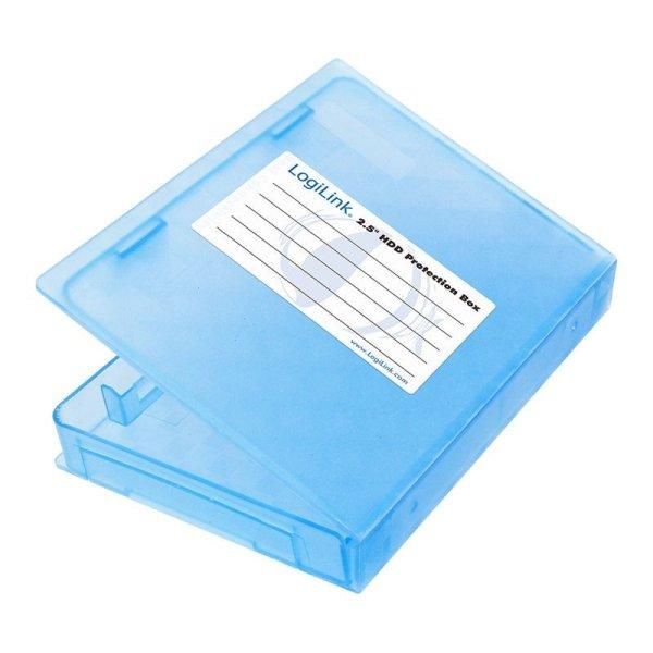 Logilink HDD Protection Box for 2.5" HDDs Blue