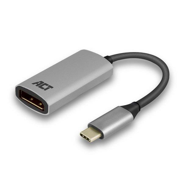 ACT AC7030 USB-C to DisplayPort 4K Silver