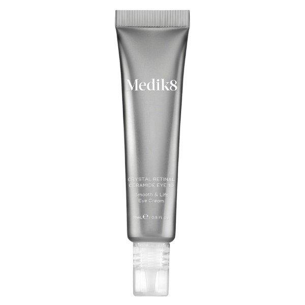 Medik8 Éjszakai szemkörnyékápoló krém a
ráncok ellen Crystal Retinal Ceramide Eye 10 (Smooth & Lift Eye Cream) 15
ml