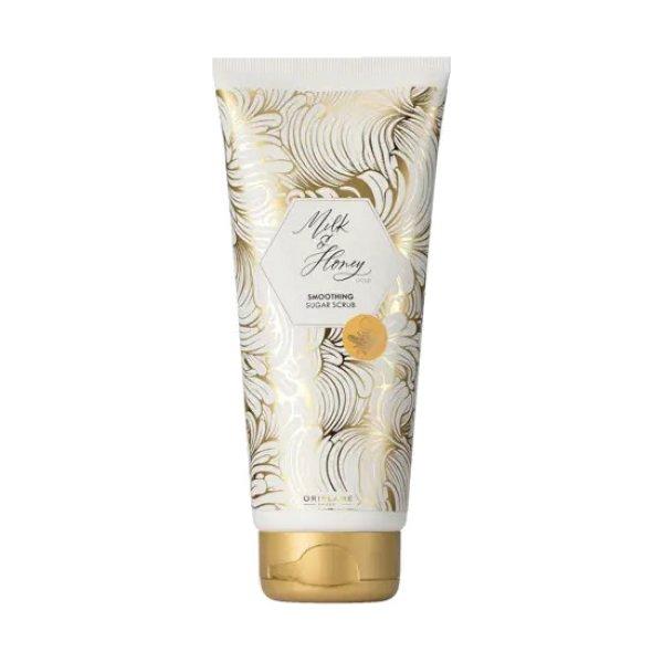 Oriflame Simító testradír Milk & Honey Gold (Smoothing Sugar
Scrub) 200 ml