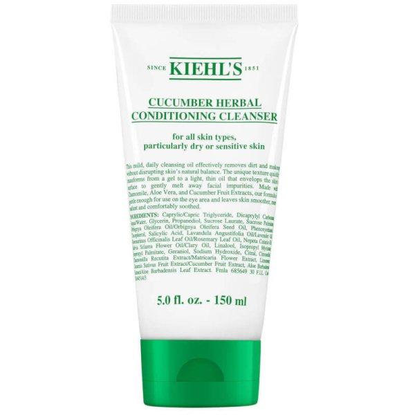 Kiehl's Gyengéd habzó arctisztító emulzió Cucumber
Herbal (Conditioning Cleanser) 150 ml