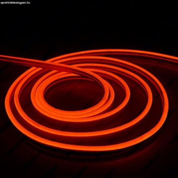 Led Neon Flex, 10W/m, 120 Led/m, 24V, 6x12mm, IP68 vízálló, narancs, 5
centinkként vágható! Life Light Led 2 év garancia!