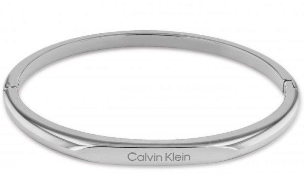 Calvin Klein Minimalista merev acél karkötő 35000045