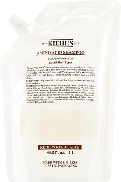 Kiehl's Sampon aminosavakkal (Amino Acid Shampoo) 1000 ml - refill