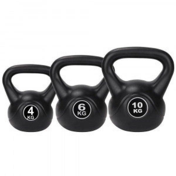 Kettlebell szett 4-6-10 kg