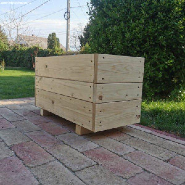 LSH Garden Box KID magaságyás (gyalult)