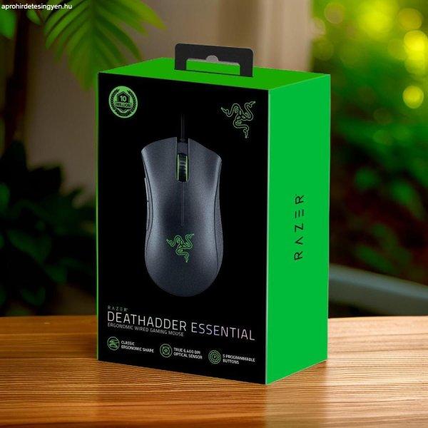 Razer DeathAdder Essential gamer optikai egér