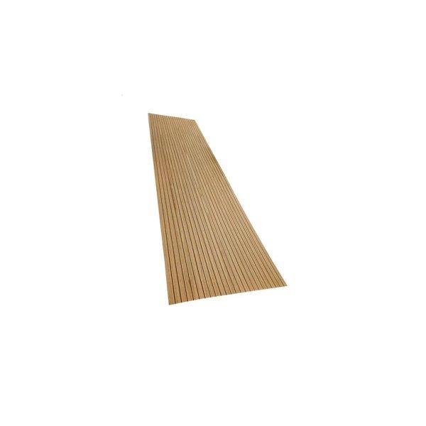 Flexi akusztikus falpanel Teak 240x60x0,8 cm