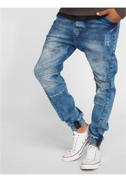 Just Rhyse Cool Straight Fit Jeans light blue denim