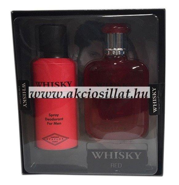 Evaflor Whisky Red ajándékcsomag