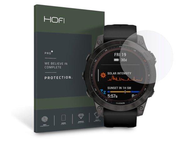 HOFI Glass Pro+ üveg képernyővédő fólia - Garmin Fenix 5 / 6 / 6 Pro / 7
(22 mm)- átlátszó