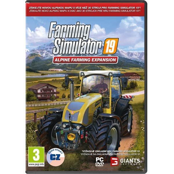 Farming Simulator 19: Bővítmény Alpine Farming - PC