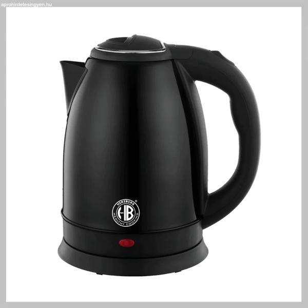 Herzberg Elektromos vízforraló 1,8L 1500W HG-5011BLK