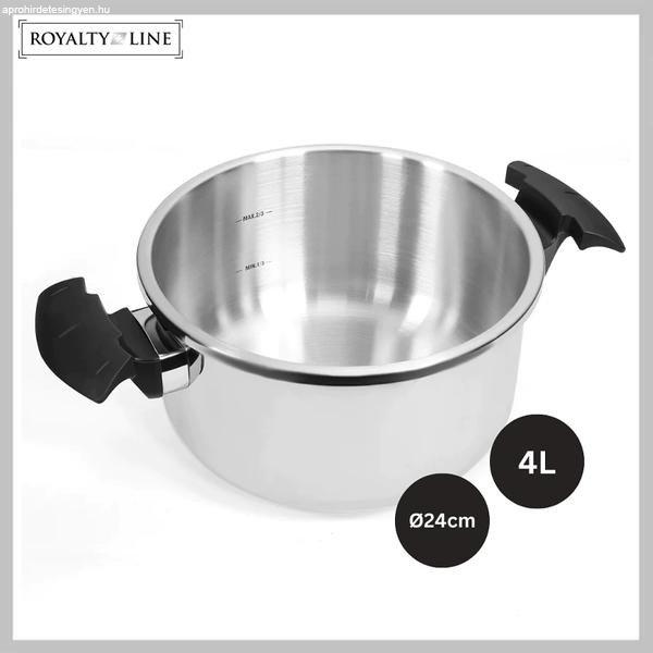 Royalty Line  24 cm-es rozsdamentes acél kukta RL-24PS4L