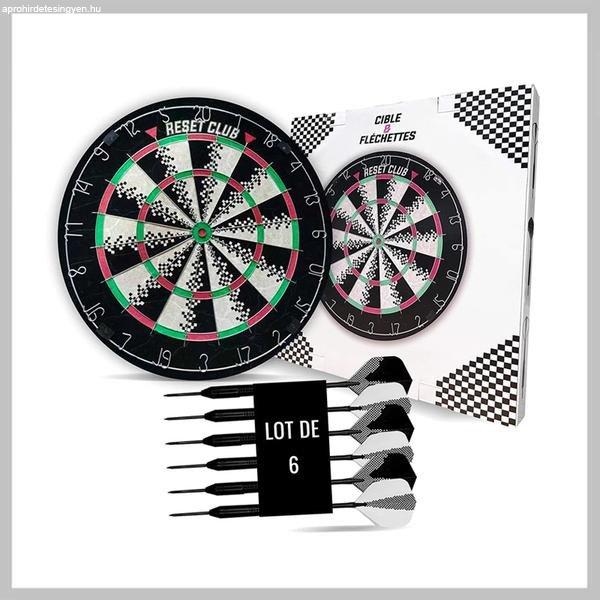 Professzionális Darts tábla retro designnal DARTBOARD_ZE