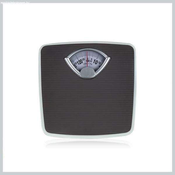 PRETTY UP Mechanikus személymérleg , 130 kg, fekete 66132016